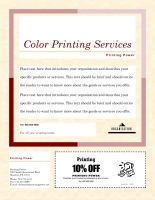 flyer printing